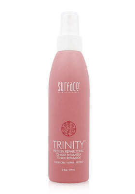 Surface Trinity front packaging showing bottle and label for brand recognition and clarity