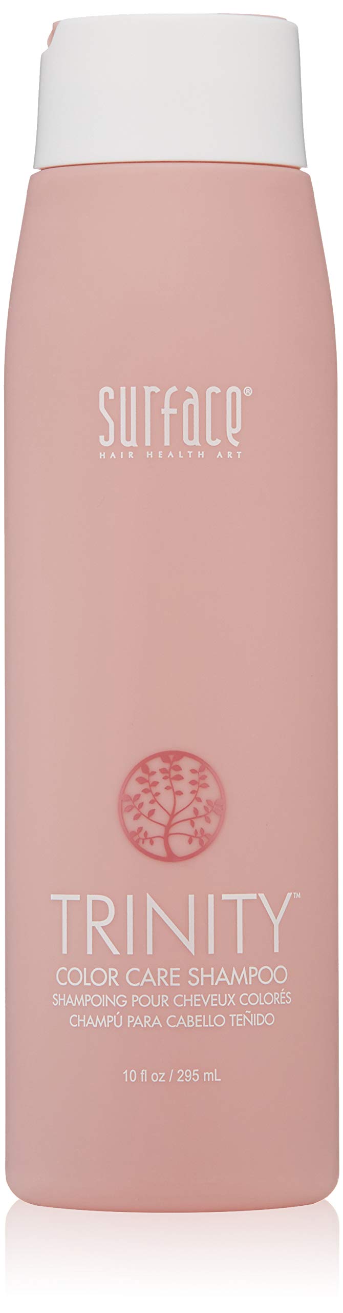 SURFACE Trinity front packaging showing bottle and branding for color protection