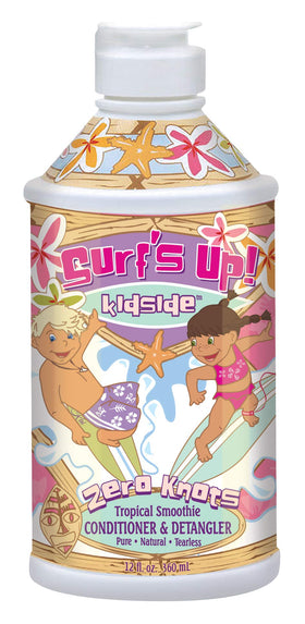Surf's Up Kidside front packaging showing tropical label and benefits