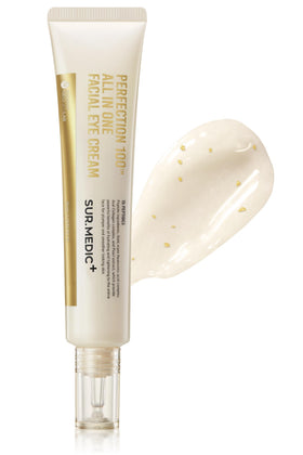 SUR.MEDIC+ jar front view showing compact all-in-one cream and premium packaging