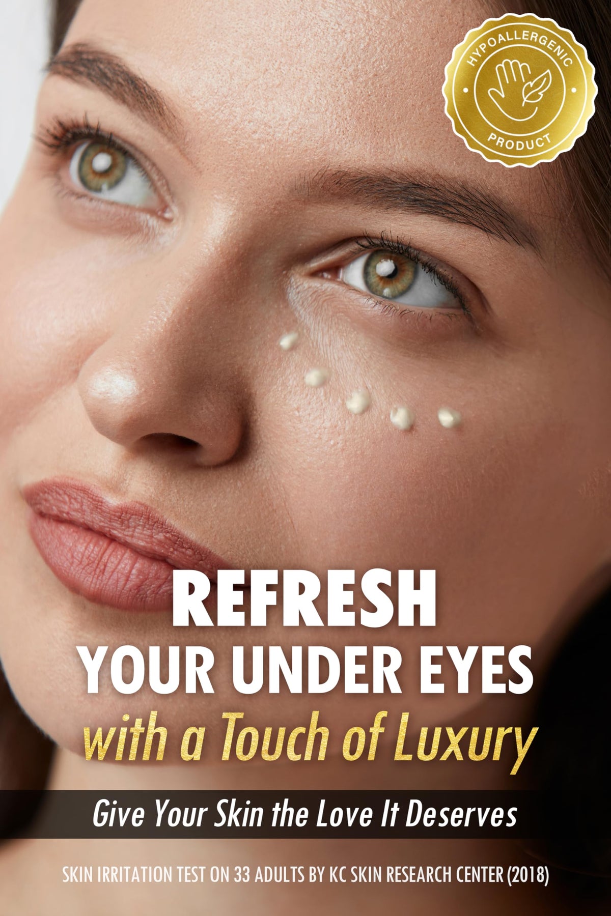 SUR.MEDIC+ cream texture closeup showing smooth absorbent gel-cream for hydration