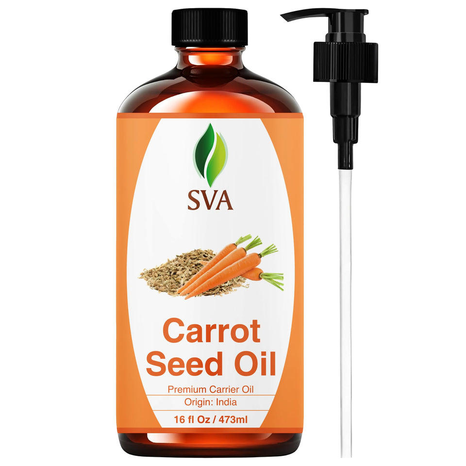 SVA ORGANICS front bottle showing label and 16 fl oz size for easy identification and use