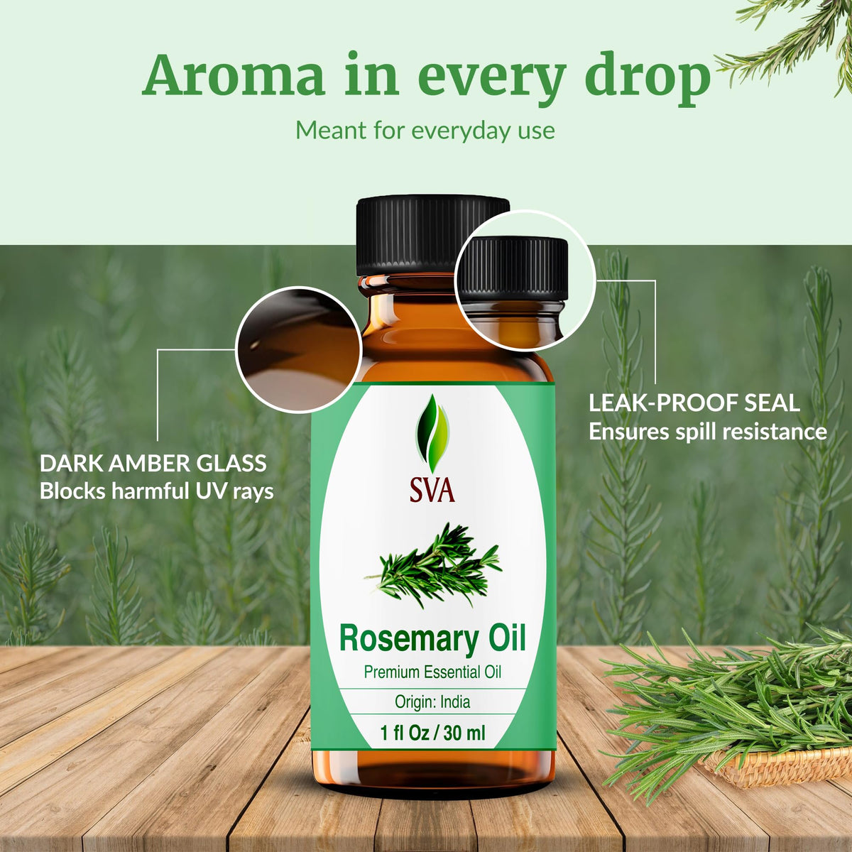 SVA ORGANICS rosemary oil used in handmade soap bars showing fragrance and craft suitability