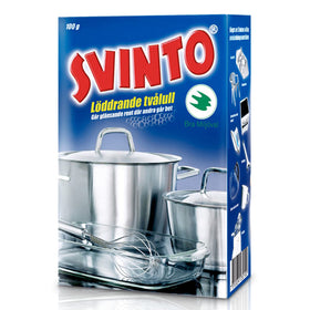 Svinto front packaging showing brand and product ready for cleaning