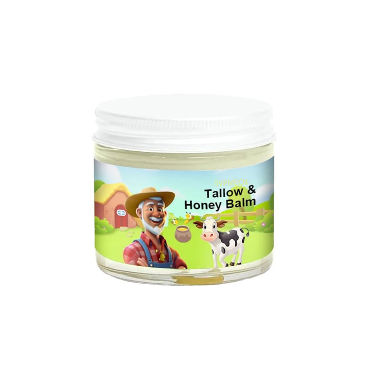 SVPMECN jar front view showing balm packaging and travel-ready size benefit