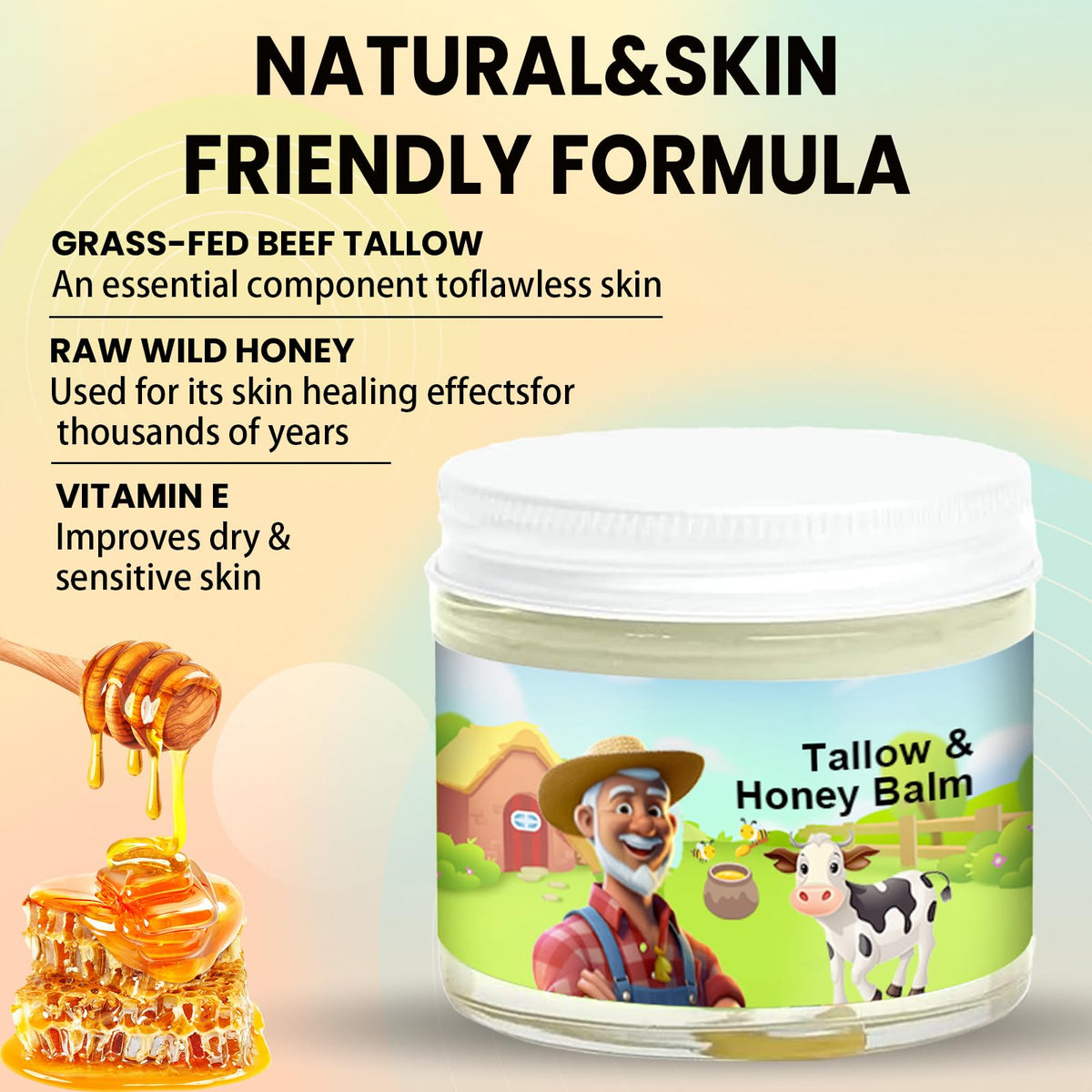 SVPMECN label detail showing ingredients and clean simple formulation benefit
