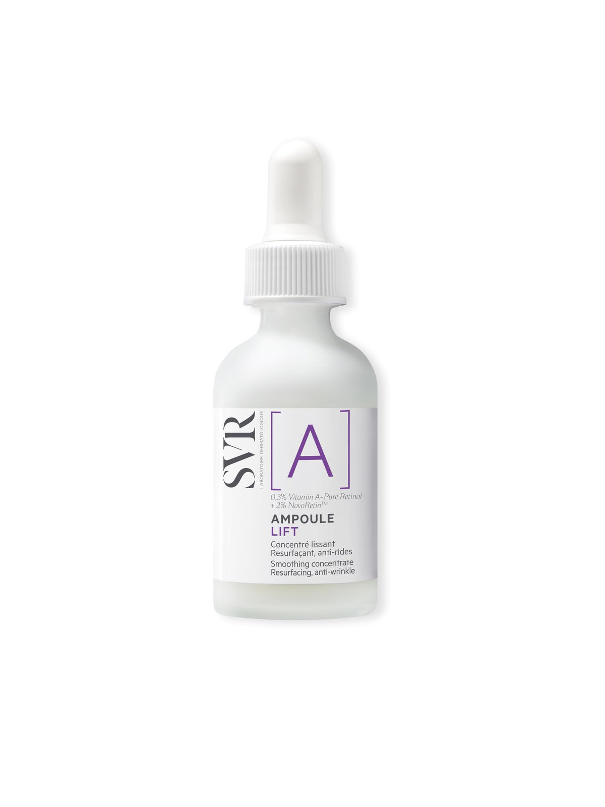 SVR front packaging bottle showing clear label and size benefit