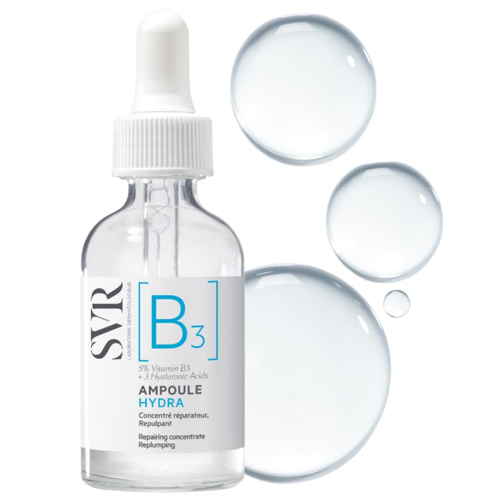 SVR front packaging showing serum bottle and label for clear identification and trust