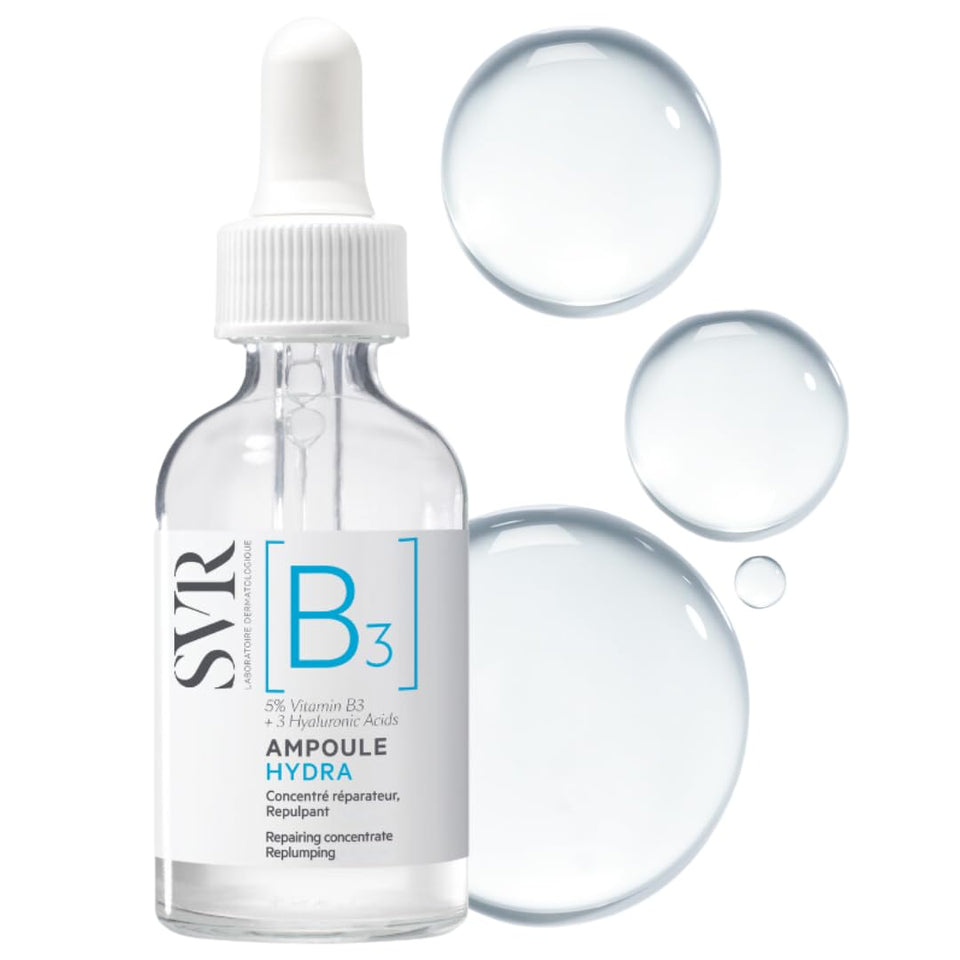 SVR front packaging showing serum bottle and label for clear identification and trust