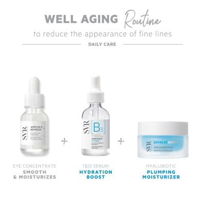 SVR 1 fl.oz. bottle next to common objects to show actual size and travel-friendly benefit