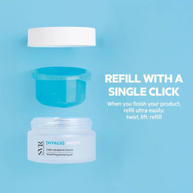 SVR HYALU Biotic applied on hand demonstrating moisturizing effect and easy layering