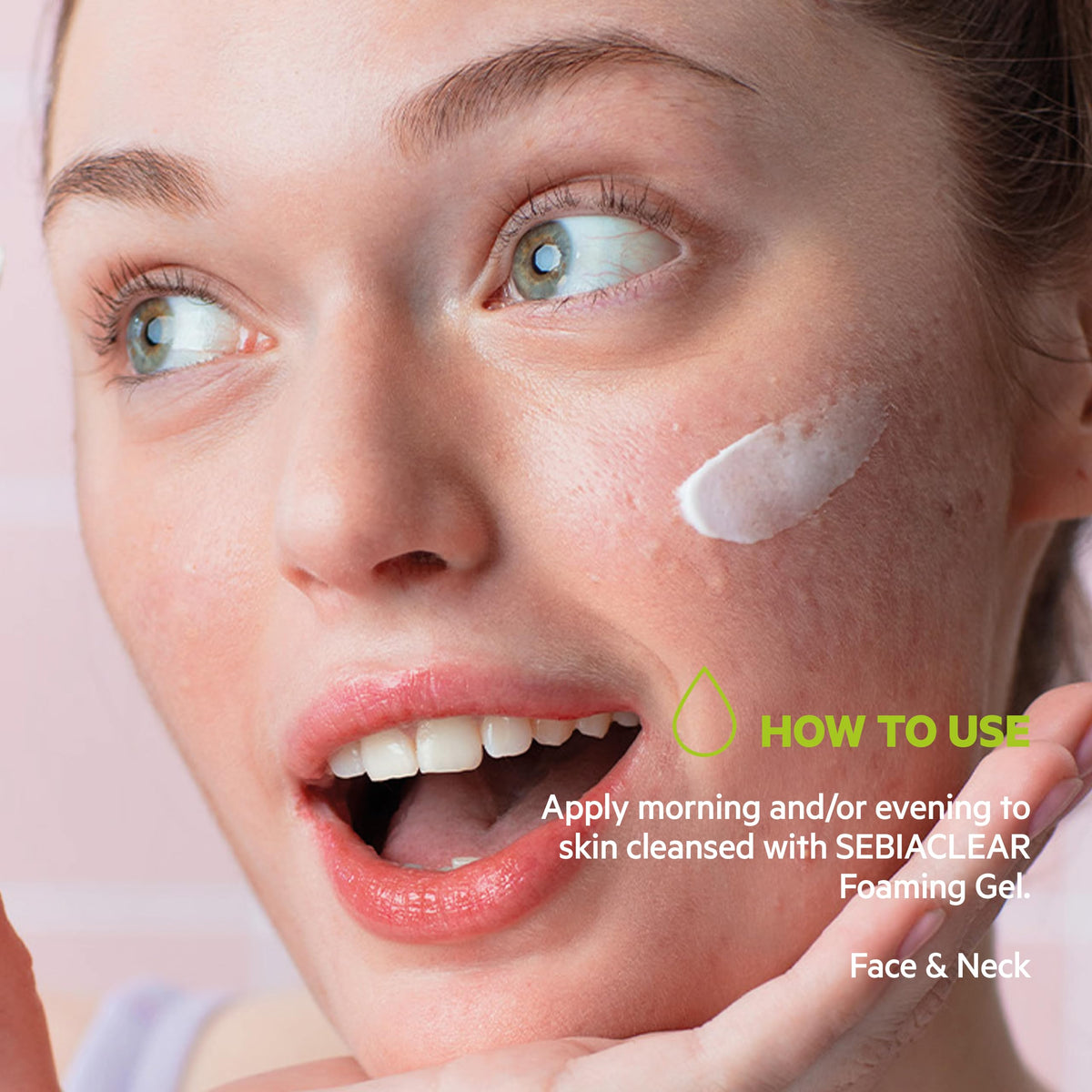SVR Sebiaclear Hydra ingredient focus on niacinamide showing calming benefits