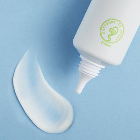 SVR close-up of lotion texture showing lightweight matte finish benefit
