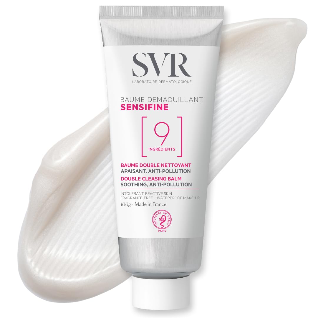 SVR front packaging showing product label and size, clear benefit of gentle cleansing