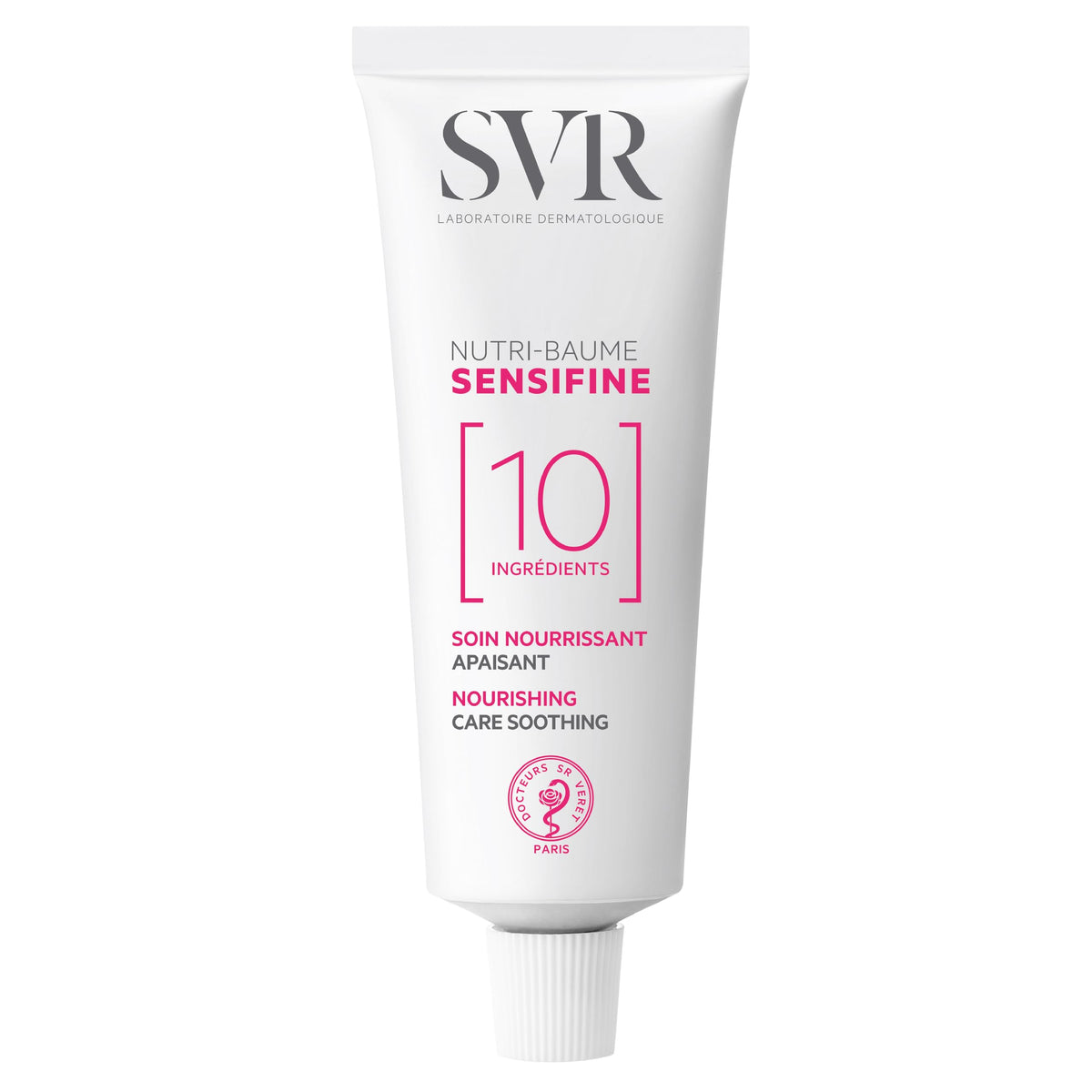 SVR front packaging showing product name and soothing benefits