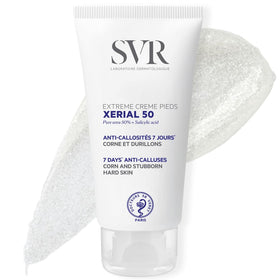 SVR Xerial 50 front packaging shows tube and label, quick identification benefit