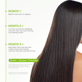 Svvimer before and after volume comparison illustrating fuller-looking hair