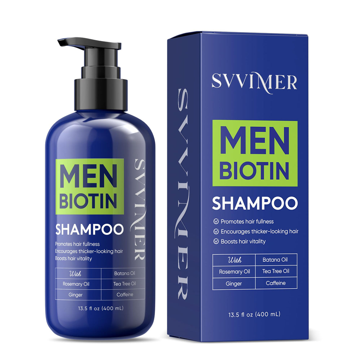 svvimer front packaging showing bottle and label benefits