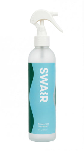 SWAIR front packaging showing 8oz bottle and label benefits