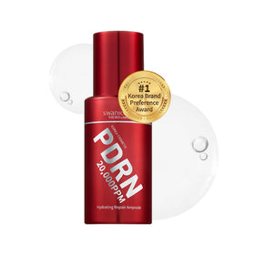 SWANICOCO front ampoule packaging shows product and benefits clearly