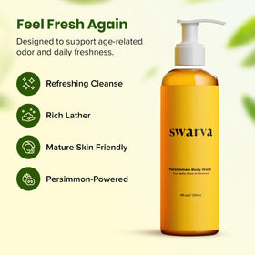 Swarva pump dispensing rich lather foam to demonstrate effective cleansing action