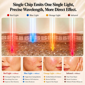 SweBuddy person wearing mask hands-free showing convenient at-home treatment