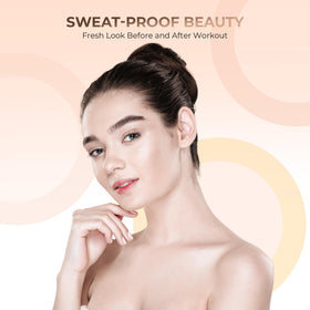 Sweet Face Minerals before and after demo showing buildable results