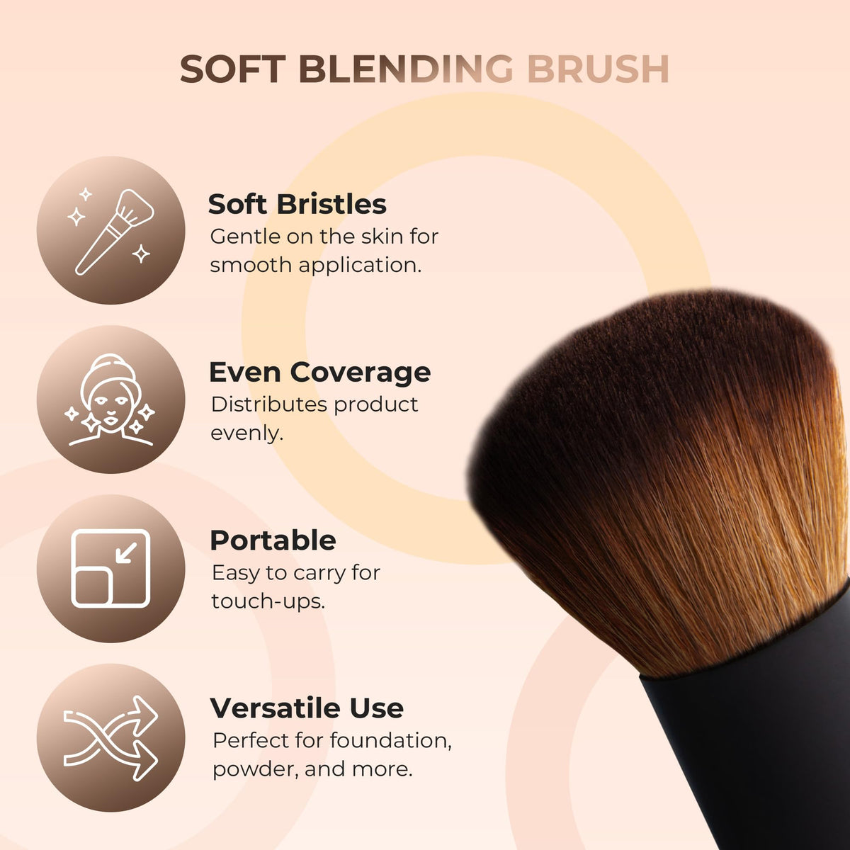 Sweet Face Minerals finishing powder swatch on hand for soft-matte finish