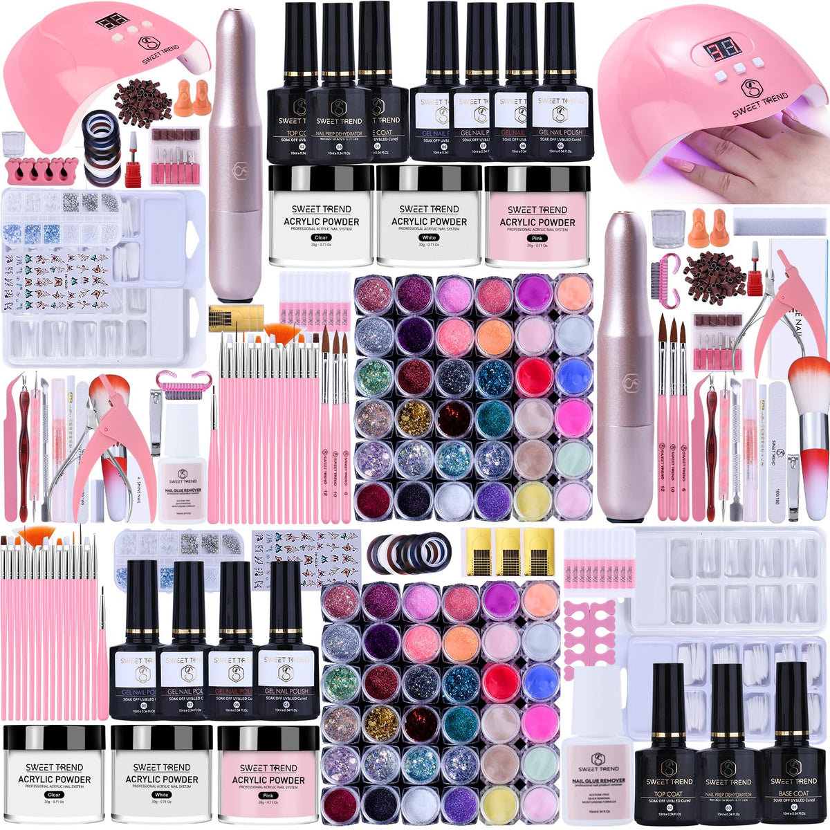 SWEET TREND kit box front view showing complete starter set and convenience