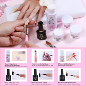 SWEET TREND nail tips and 100 dual forms for versatile extension lengths and shapes