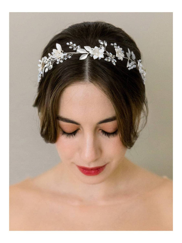 SWEETV front view showing headband packaging and elegant presentation benefit