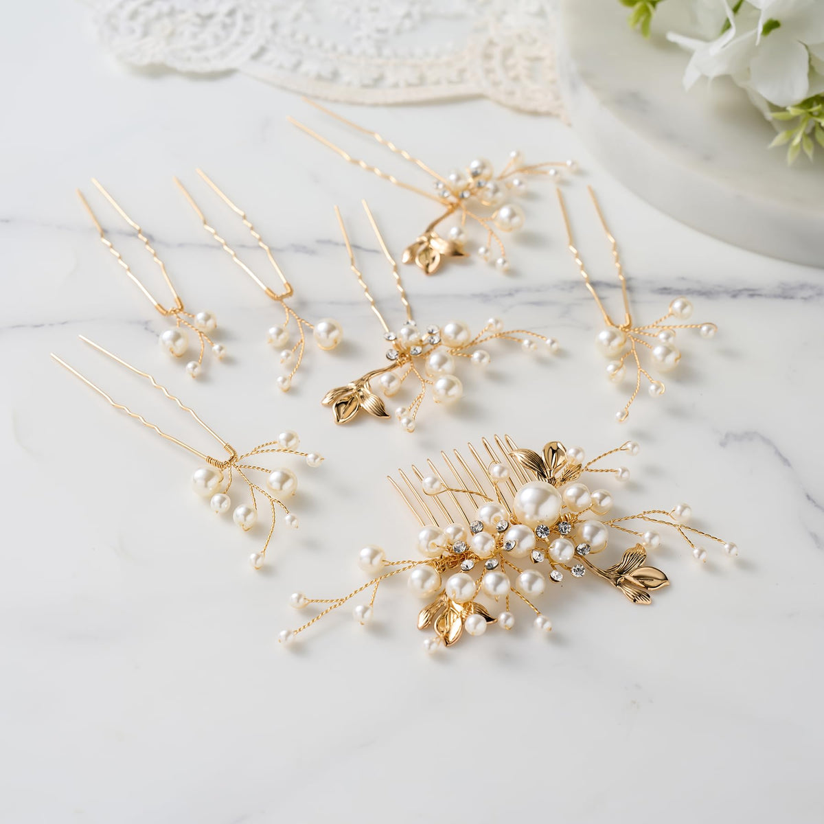 SWEETV in-hair lifestyle on bride showing natural integration and wedding-ready benefit