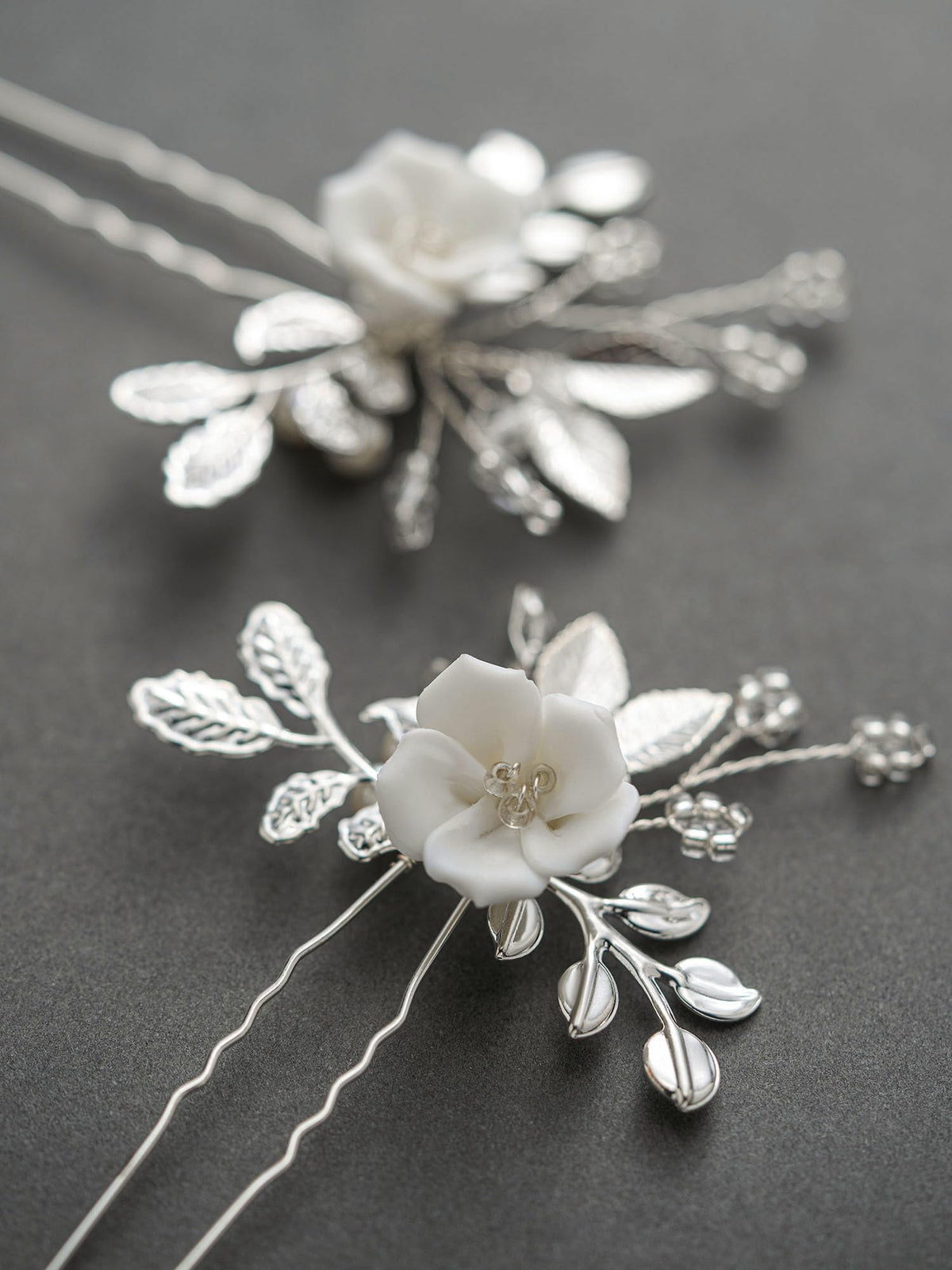 SWEETV hair pin worn by bridesmaid illustrating versatile bridal-party coordination