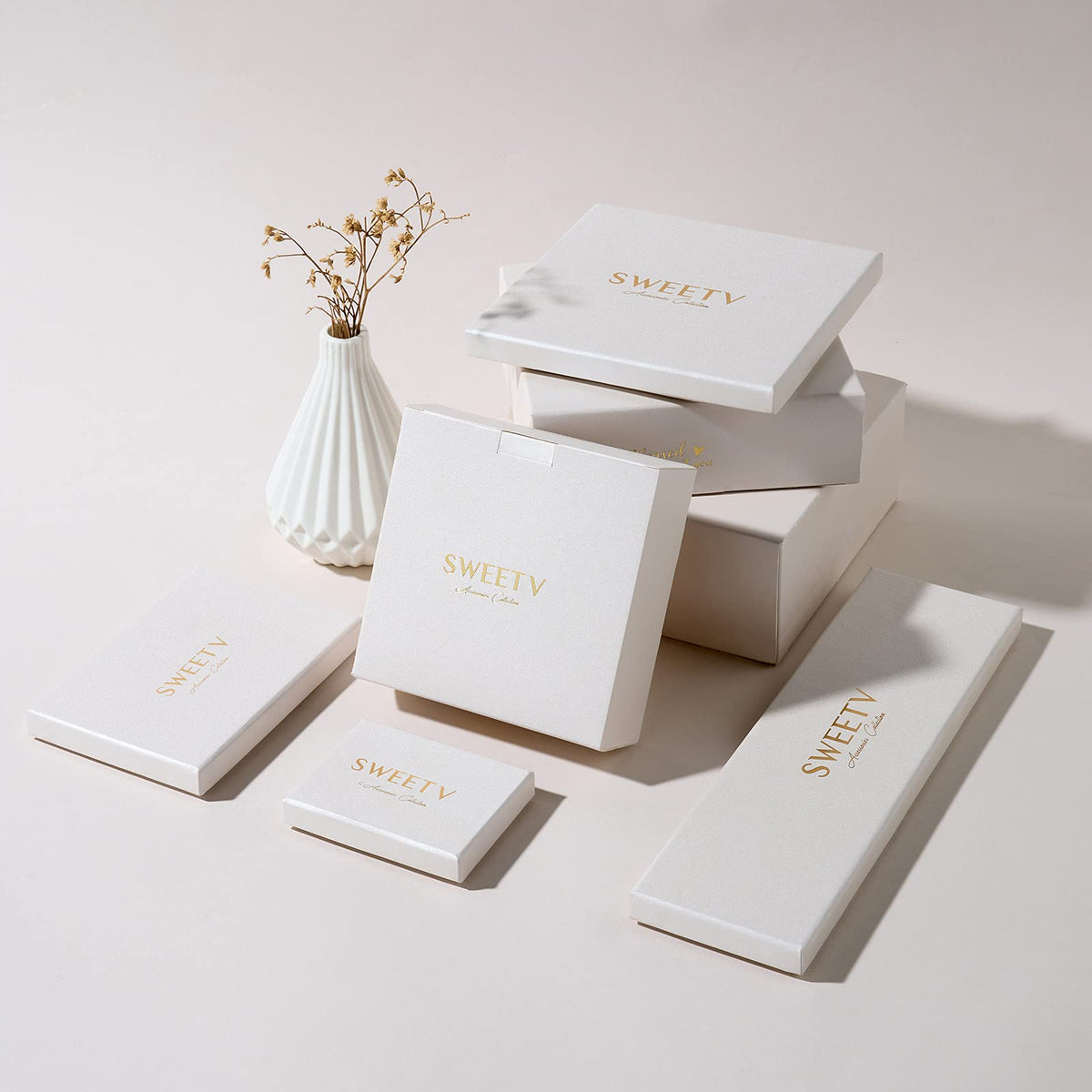 SWEETV tiara box with included bobby pins for immediate secure styling