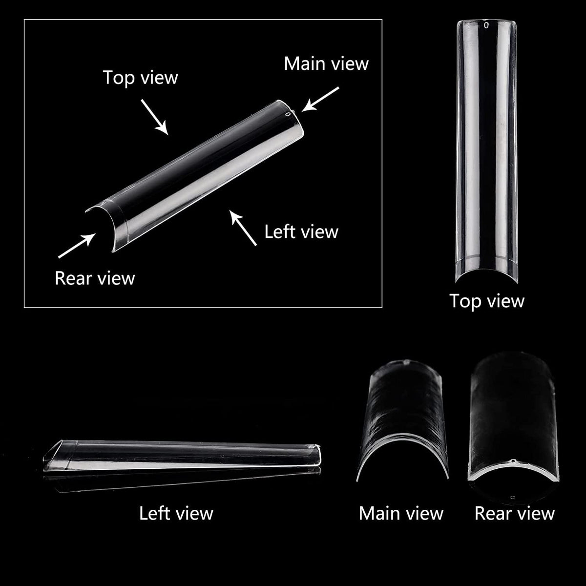 SWETIDY tips held in hand for scale showing long XL length and easy customization benefit