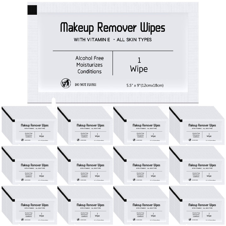 Swiffen front packaging showing 150-count travel makeup wipes for convenience