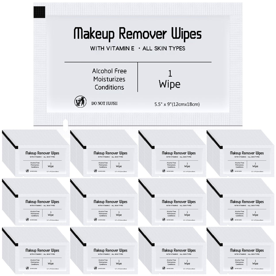 Swiffen front packaging showing 150-count travel makeup wipes for convenience