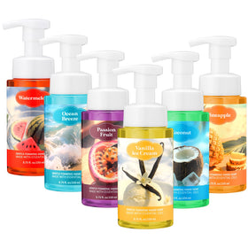 Swiffen front view of six colorful bottles showing variety and gift appeal