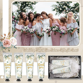 Swiffen gift bags displayed with tubes for attractive party presentation