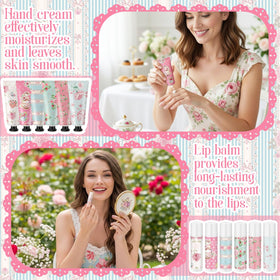 Swiffen favor set arranged in a gift bag illustrating ready-to-give presentation for guests