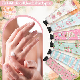 Swiffen tea party lifestyle scene with creams presented as elegant guest favors