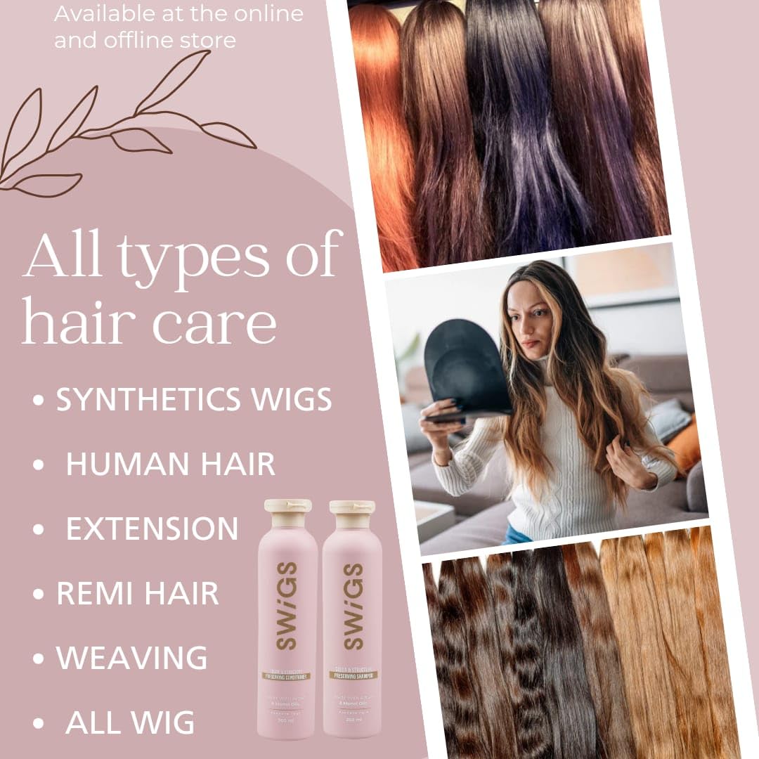 swigs shampoo pour texture over hand, shows gentle lather and cleansing benefit