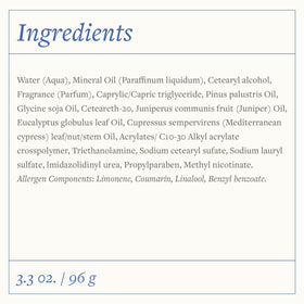 SwissJust cream used in a gentle massage scene conveying relaxation and circulation benefit