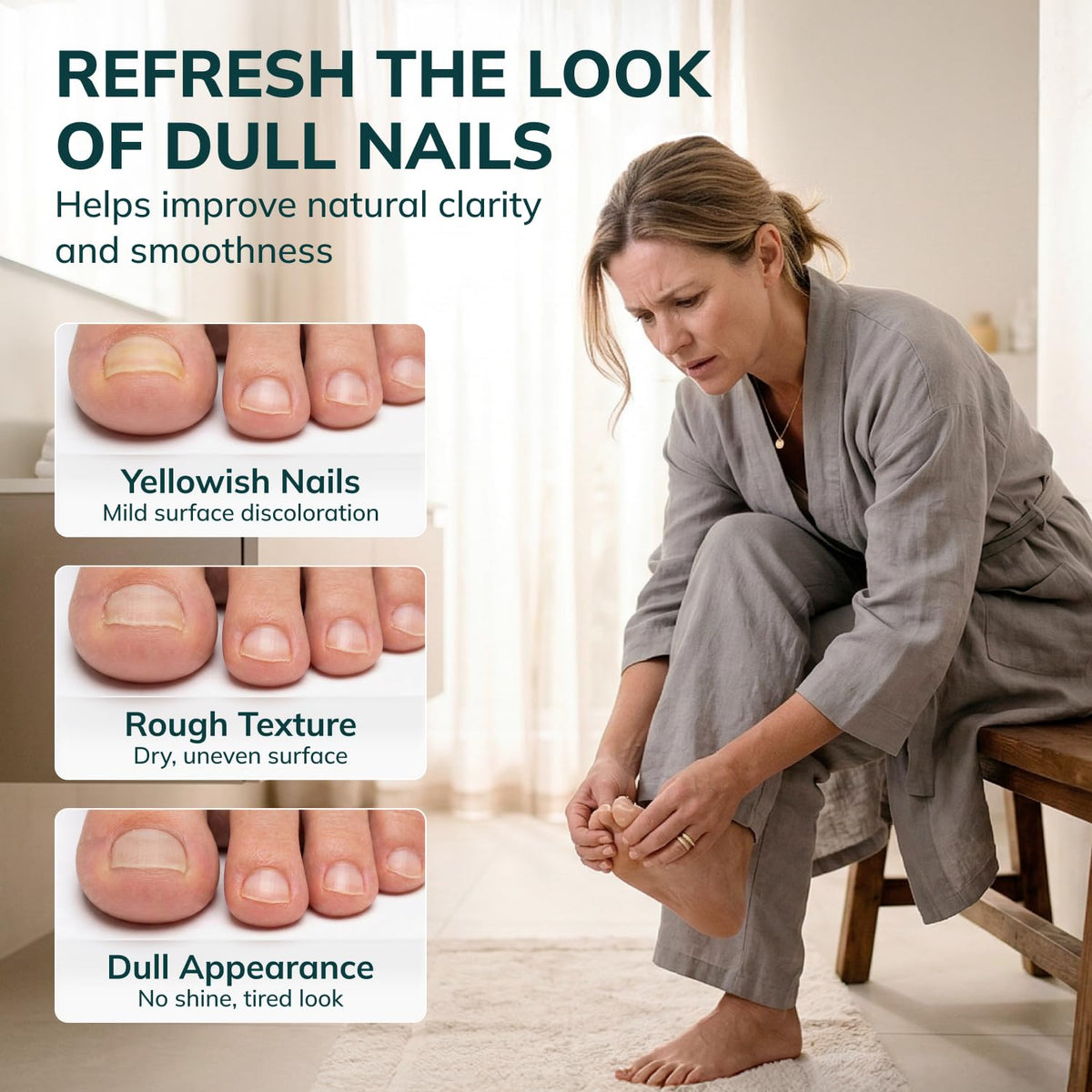 Swissklip KlearNail roll-on applicator detail delivering precise mess-free application