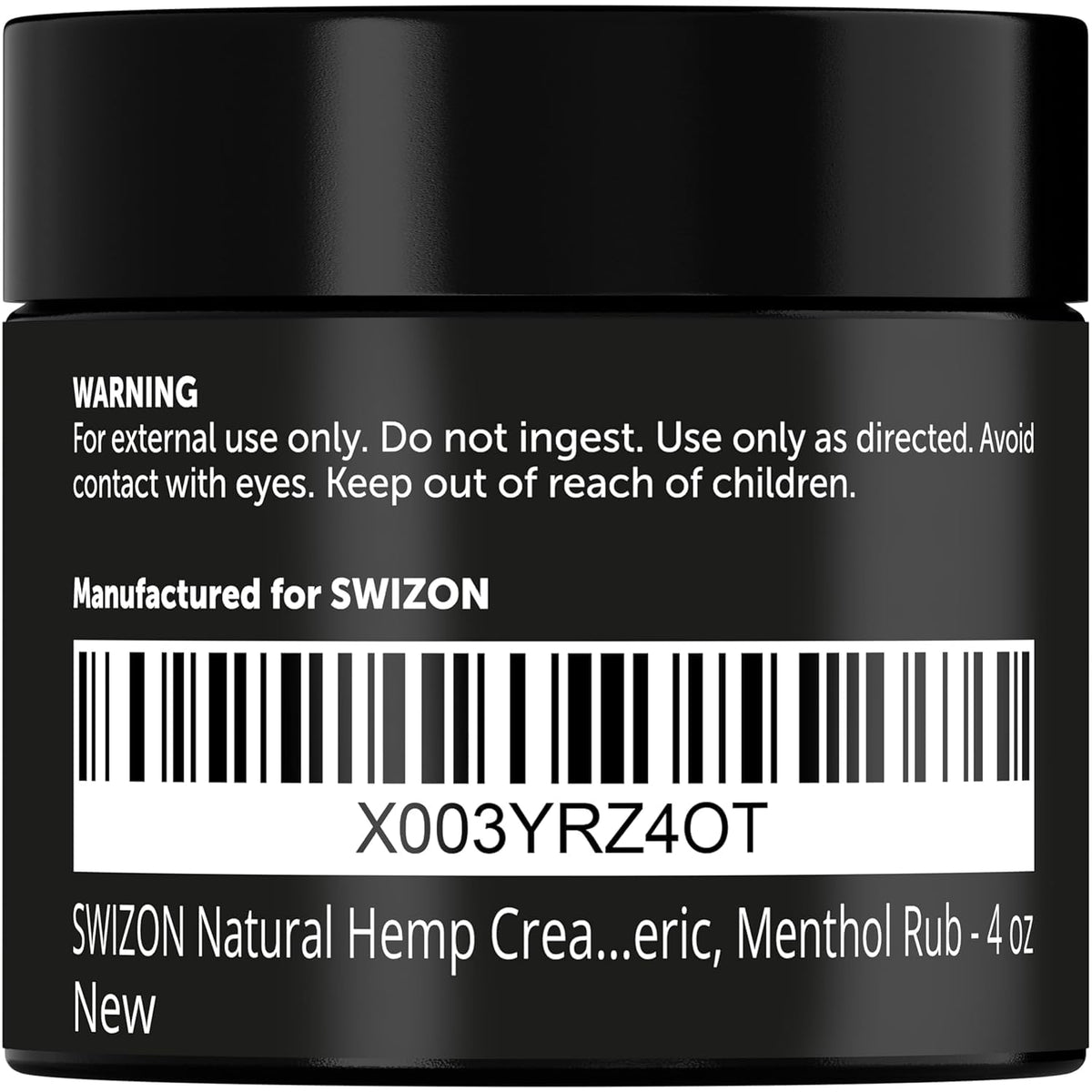 SWIZON jar on a nightstand suggesting daily routine use and bedside accessibility benefit