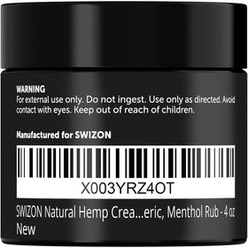 SWIZON jar on a nightstand suggesting daily routine use and bedside accessibility benefit