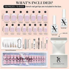 SXC array of 15 sizes displayed to ensure customized fit for every finger