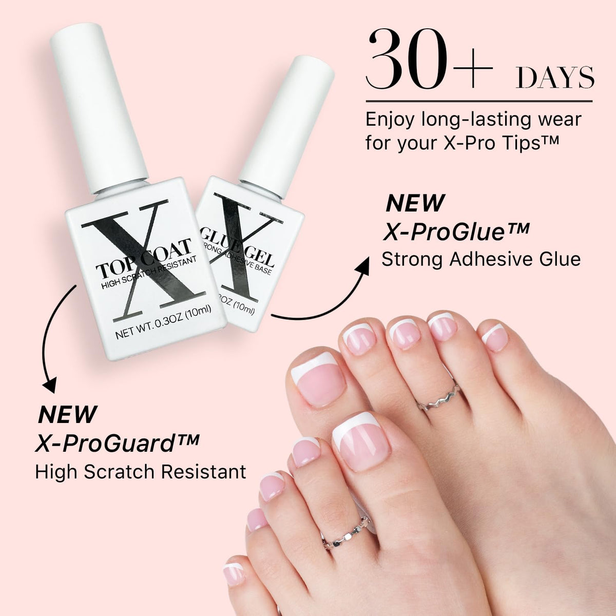 SXC spread of sizes laid out to show selection for different toe shapes