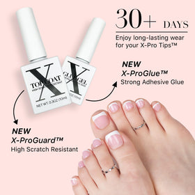 SXC spread of sizes laid out to show selection for different toe shapes