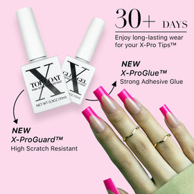 SXC spread of sizes showing 15 sizes benefit perfect fit for each nail